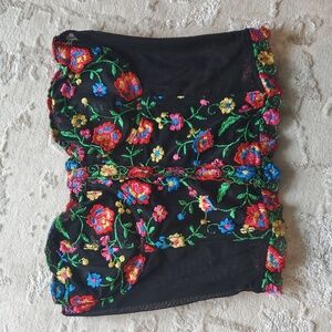 Y2K Victoria Secret Embroidered Corset Size 36C